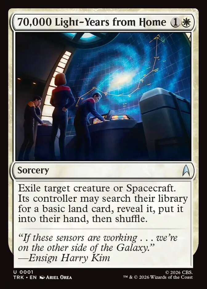 70,000 Light-Years from Home