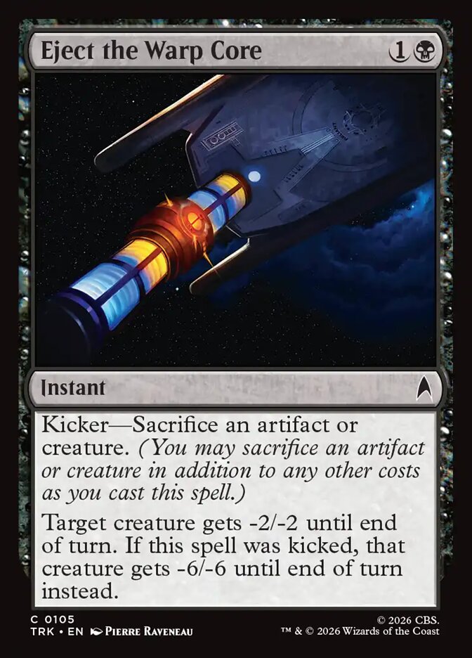Eject the Warp Core