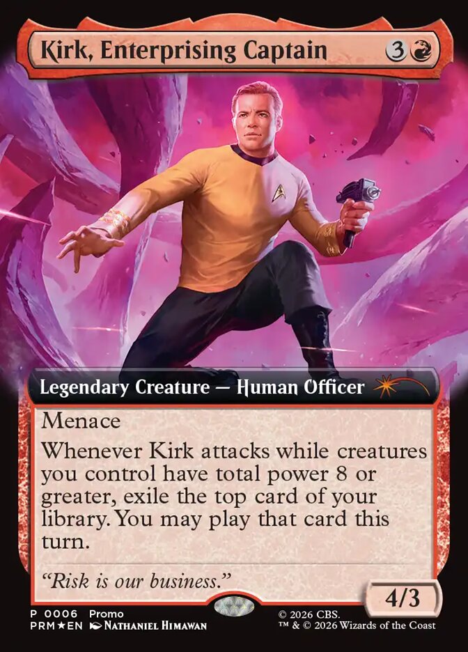 Kirk, Enterprising Captain