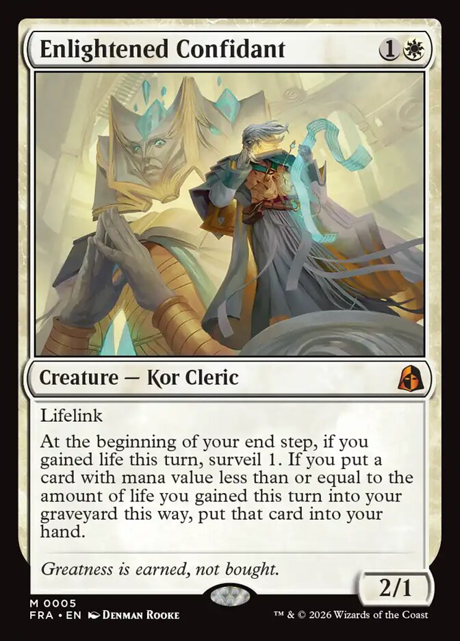 Enlightened Confidant