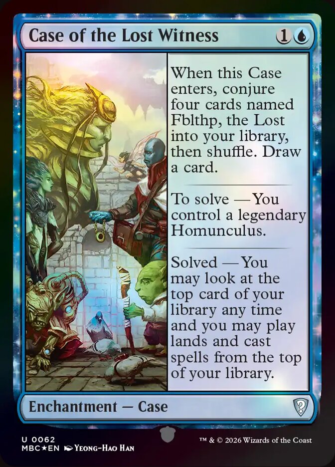 Case of the Lost Witness