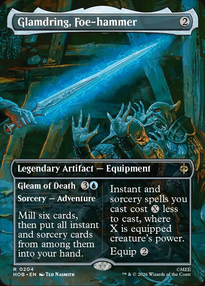 Glamdring, Foe-hammer // Gleam of Death