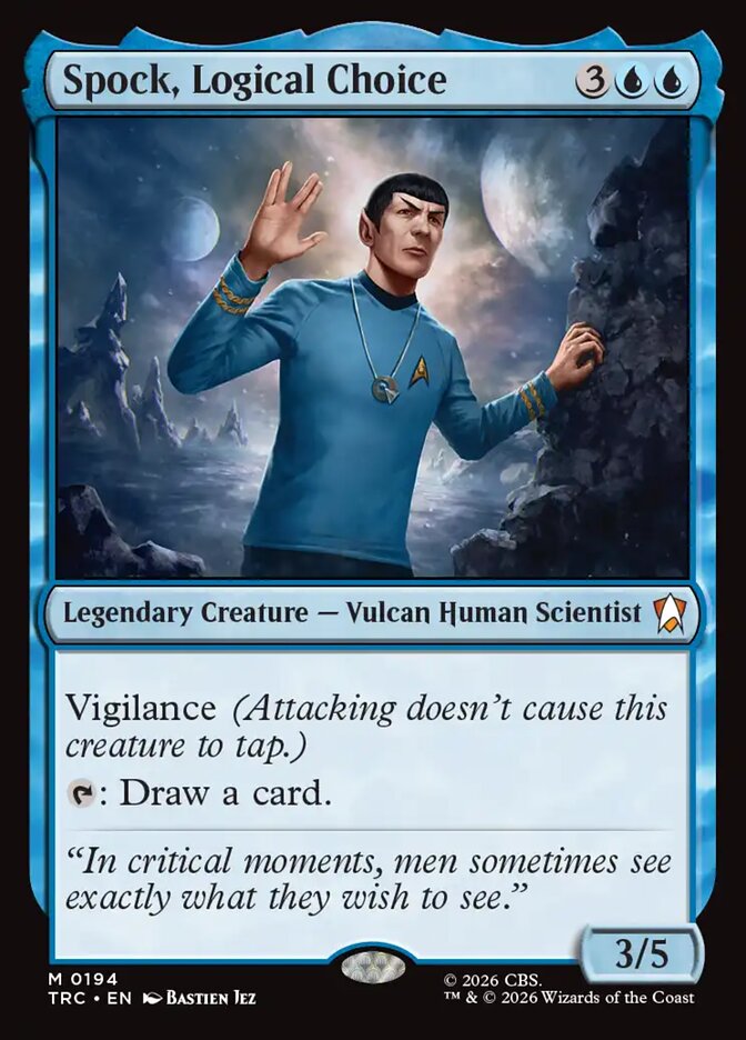 Spock, Logical Choice