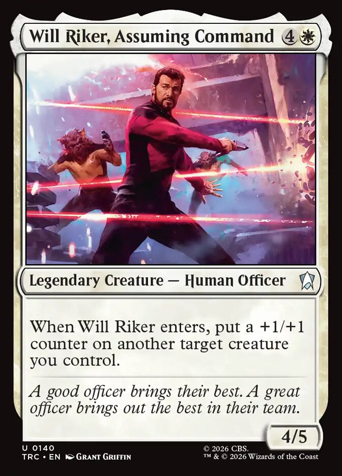 Will Riker, Assuming Command