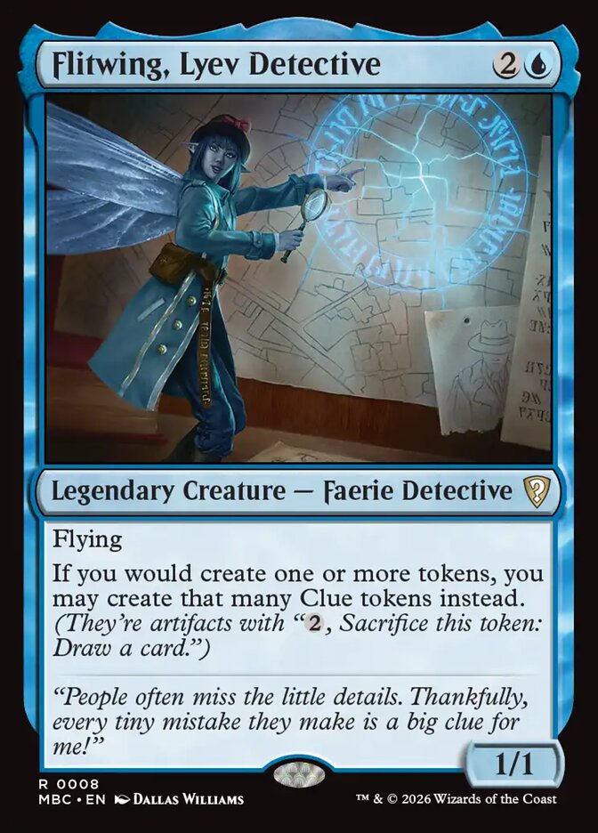 Flitwing, Lyev Detective