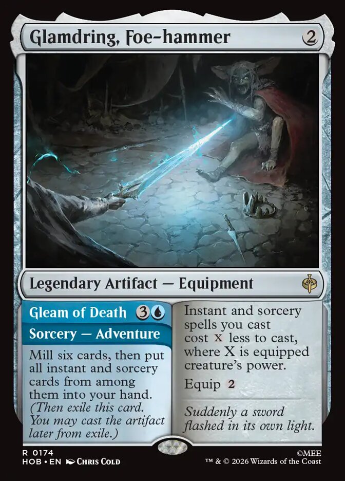 Glamdring, Foe-hammer // Gleam of Death