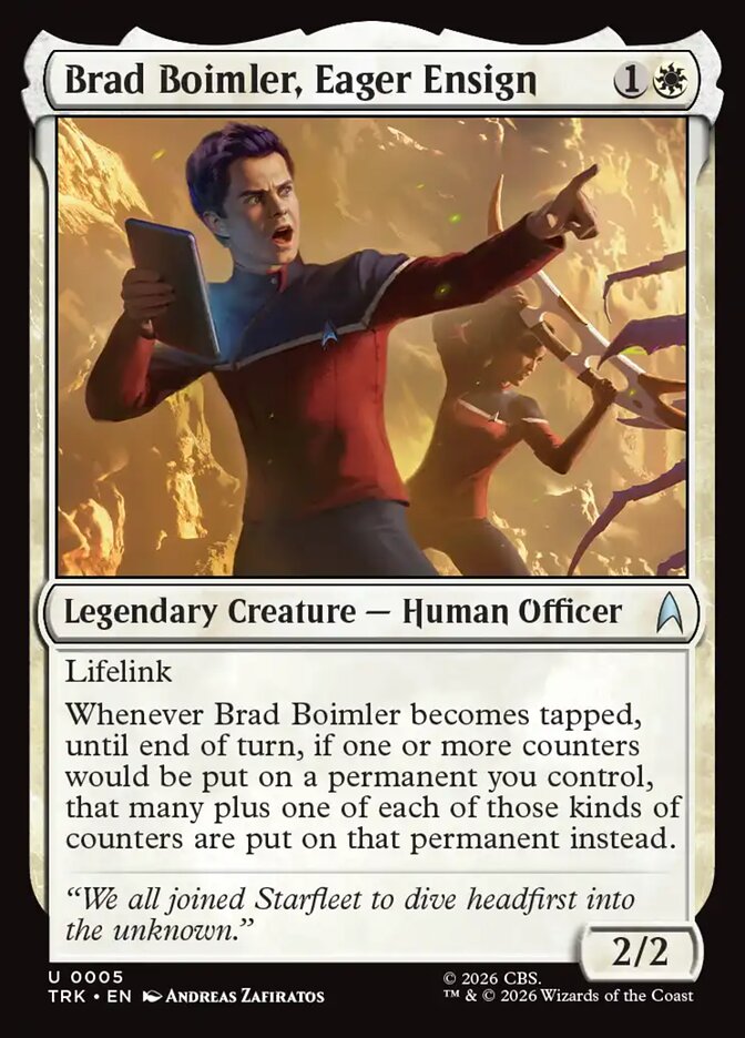 Brad Boimler, Eager Ensign
