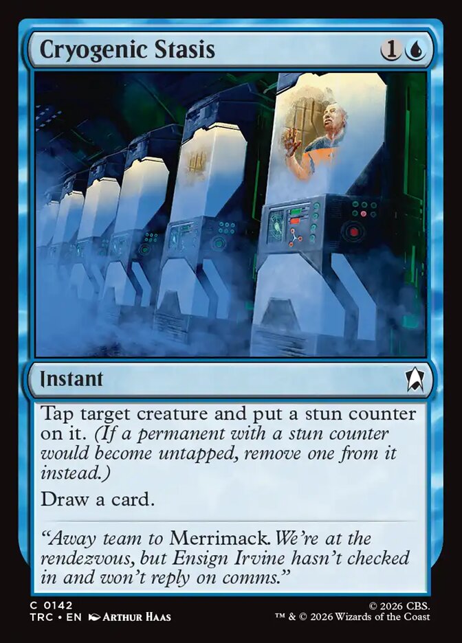 Cryogenic Stasis